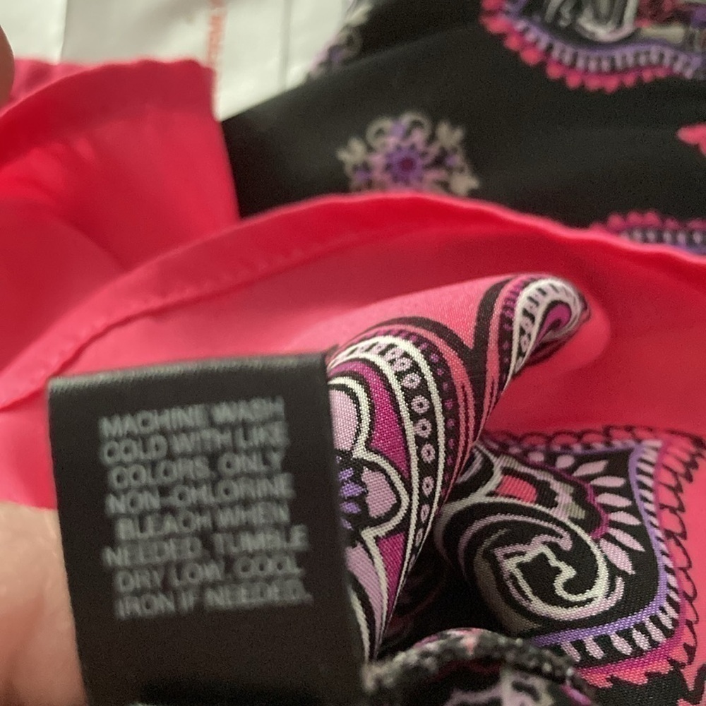 WHBM pretty cami blouse  paisley size small - Picture 4 of 4